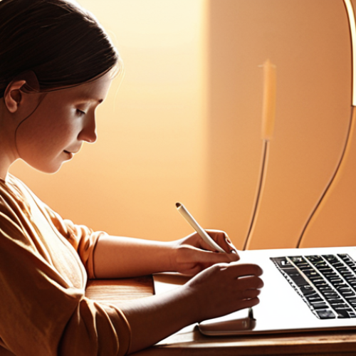 **Prompt 1: Authenticity and Deep Connection**
    "A serene and inviting image depicting a content creator, a person (gender-neutral representation), deeply immersed in writing or thoughtful reflection. Soft, authentic light highlights their genuine expression. Digital elements like a laptop or tablet are present but secondary, emphasizing the human element and personal touch. The background subtly suggests a digital landscape with faint, interconnected lines, symbolizing trust and genuine connection as the 'new currency' in content creation. Warm, inviting colors, artistic, high-quality."